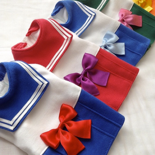 Illustration for article titled Small Dogs Cosplaying as Sailor Moon Characters